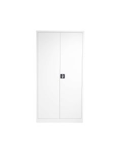 TC Steel Double Door Cupboard - White - 1790mm
