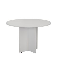 Round Meeting Table - White