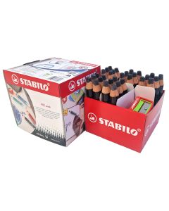 STABILO Whiteboard and Flipchart Pencils-Pk30 + 2 Sharpeners