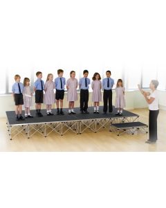 Ultralight Stage Pack A- 4 x 2M Carpeted - Anthracite Grey