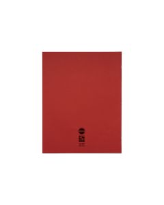 Rhino A3+ Workbooks 40 Page Plain/20mm Ruled Red - Pack of 30