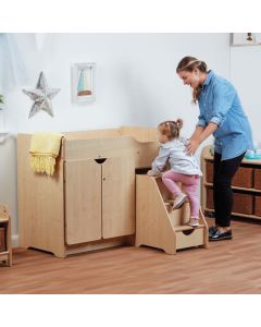 Stepped Baby Changing Unit