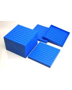 Hundred Flats 10 pieces - Blue