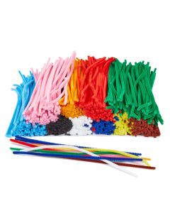 Classmates Craft Pipe Cleaners 300mm Assorted - Pack of 1000