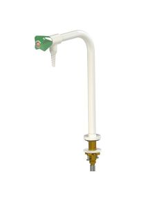 brownall labtap Pillar Angle Tap - Hot