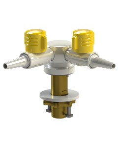Lift and Turn Gas Tap- 2 Way 90 Degrees