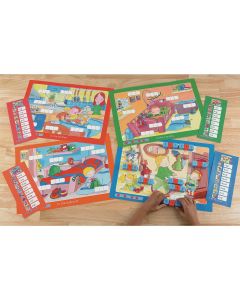 CVC Word Building Mats Set 1 "In the Home"