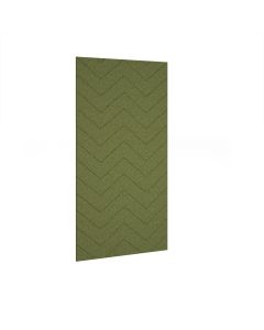 Zigzag Wall Panel - Dark Green