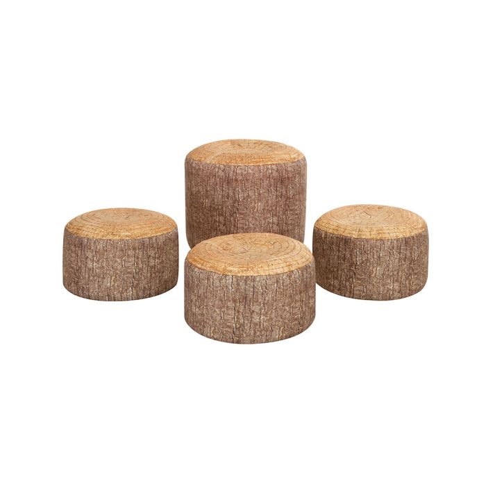 Tree Stump Soft Seating Set