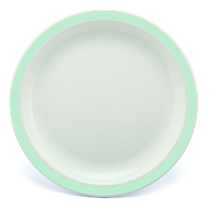 Small Duo Plate - 17cm - Grey/Green