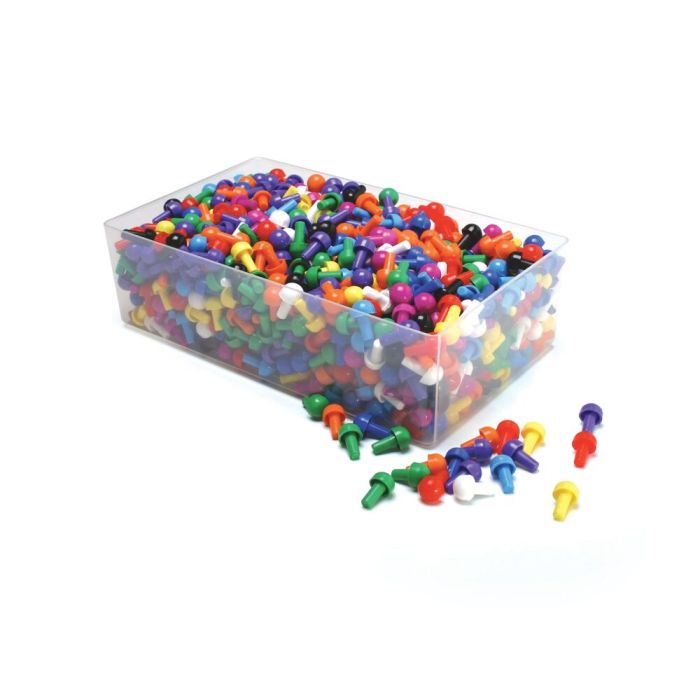 Assorted Pegs In Box - Pack of 1000