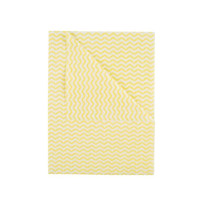 Ocean Wipes 500 x 360mm - Yellow - Pack of 50