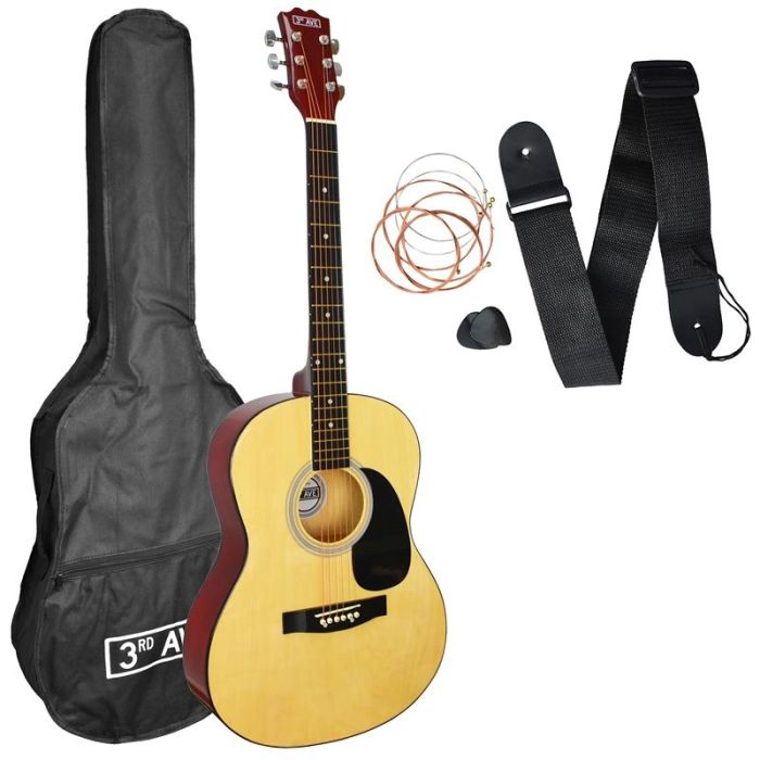 3rd Avenue Acoustic Guitar Pack - Natural