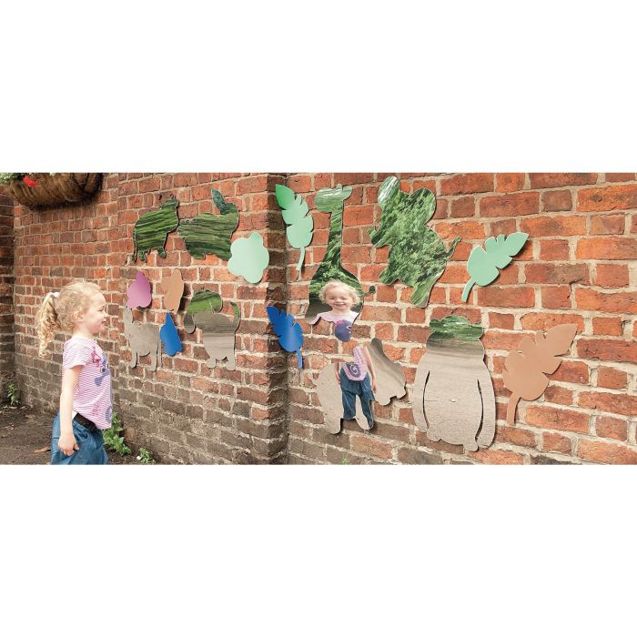 Safari Animals Safety Mirror Set Safari Animals Safety Mirror Set