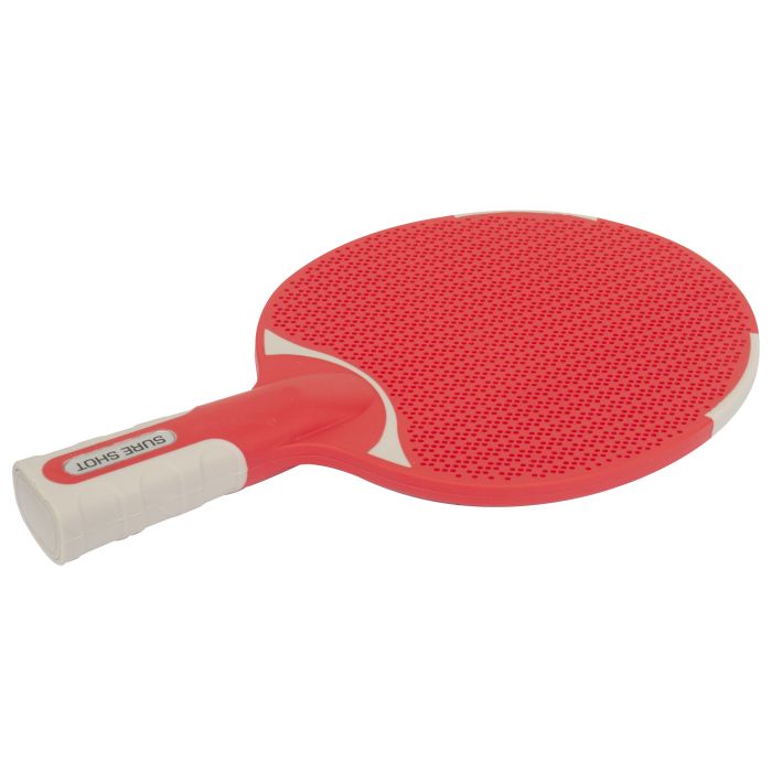Sure Shot Unbreakable Table Tennis Bat - Red
