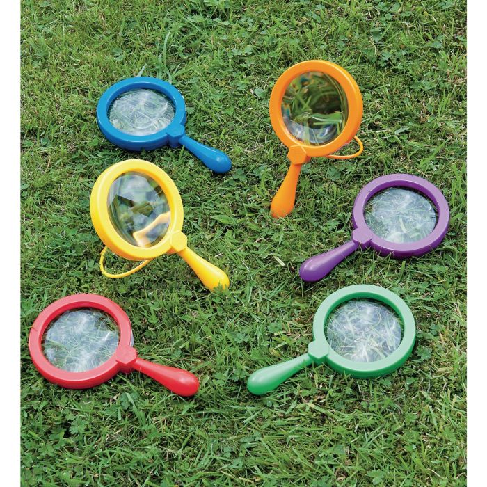 Jumbo Magnifiers - Pack of 6 Jumbo Magnifiers - Pack of 6