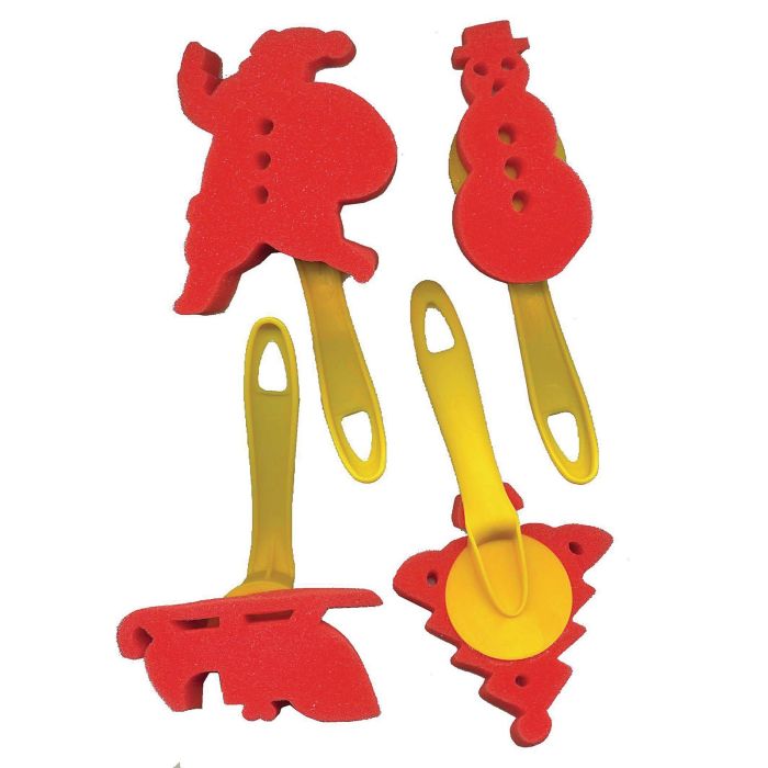 Christmas Sponge Stampers Christmas Sponge Stampers