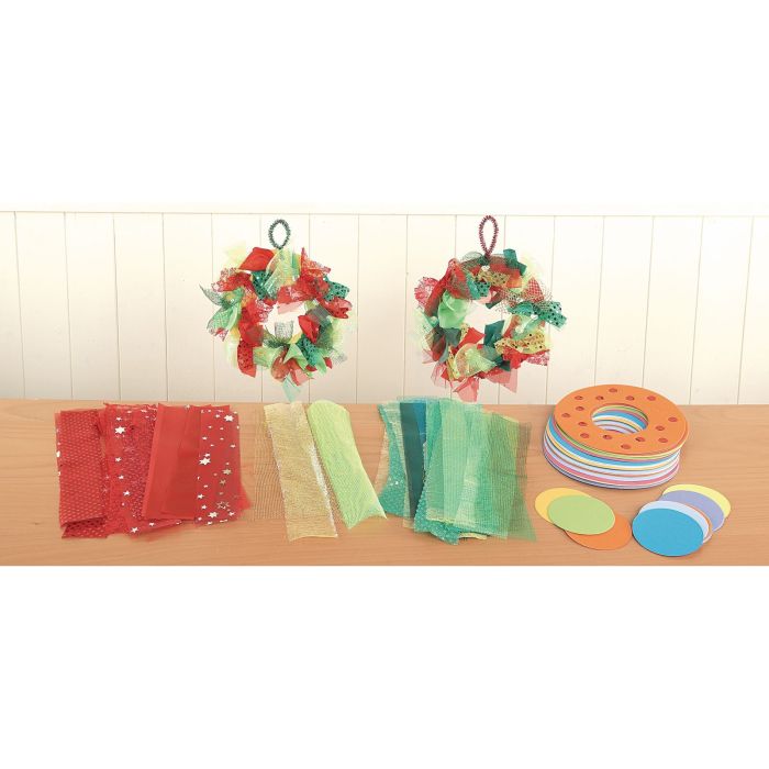 Tactile Wreaths - Pack of 30 Tactile Wreaths - Pack of 30
