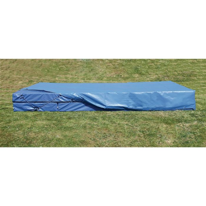 High Jump Landing Area With Coverall - 5 x 2.5m - Blue