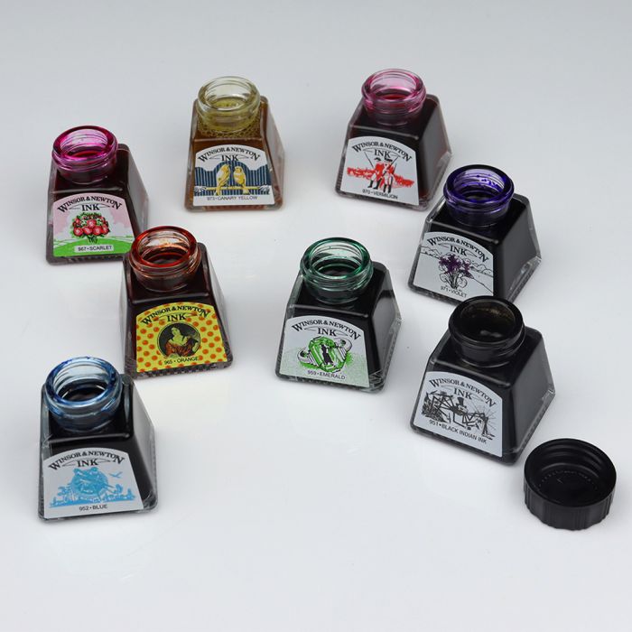 Winsor & Newton Drawing Inks Collection 1 Winsor & Newton Drawing Inks Collection 1