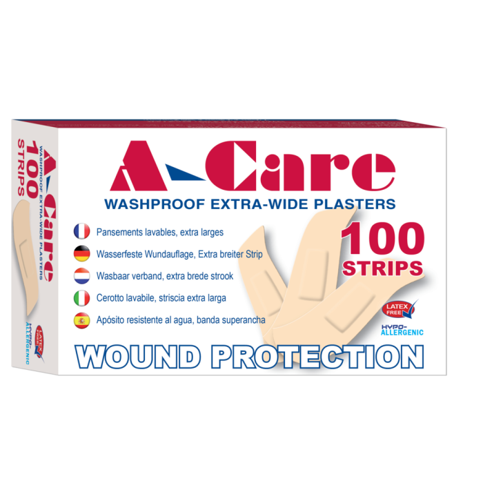 Washproof Plasters 75 x 25mm - Pack of 100