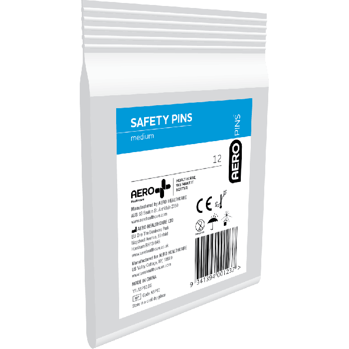 Safety Pins - Pack of 12