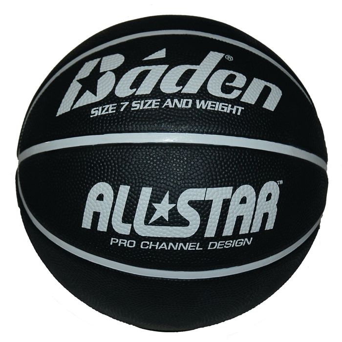 Baden All Star Basketball - Size 7 - Black/White