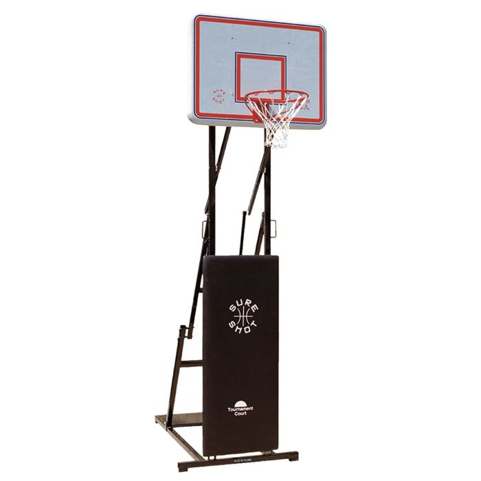 Sureshot Tournament Court Unit - Black/White/Red Sureshot Tournament Court Unit - Black/White/Red