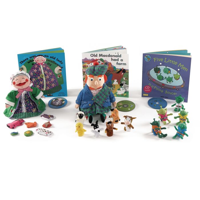 Old McDonald Puppet Book and CD Set Old McDonald Puppet Book and CD Set