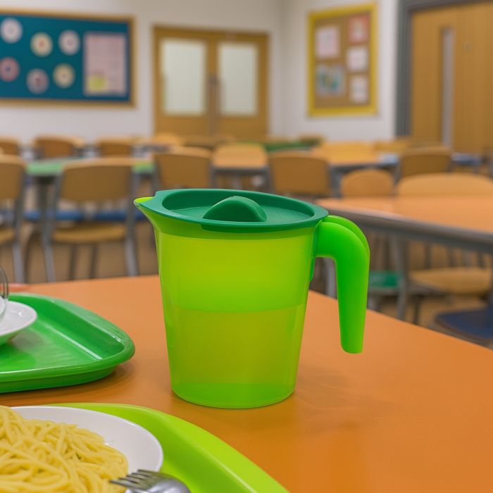 500ml Green Frosted Translucent Jug with Lid 500ml Green Frosted Translucent Jug with Lid