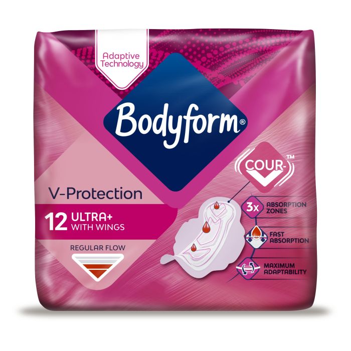 Bodyform ultra + wings x - Pack of 12