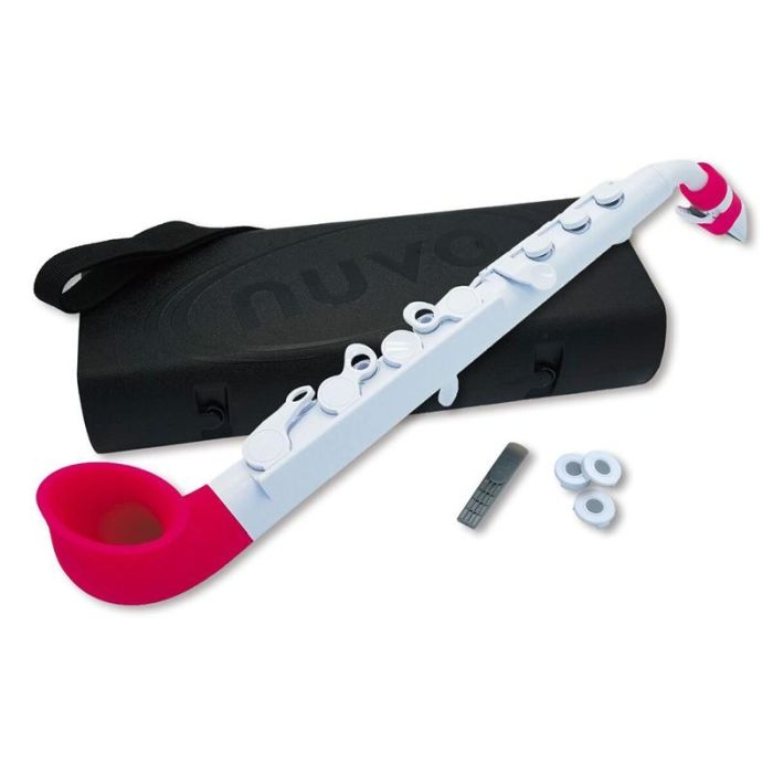 Nuvo jSax - White & Pink