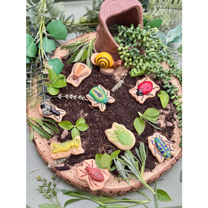 Yellow DOOR Sensory Play Stones - Bugs Yellow DOOR Sensory Play Stones - Bugs