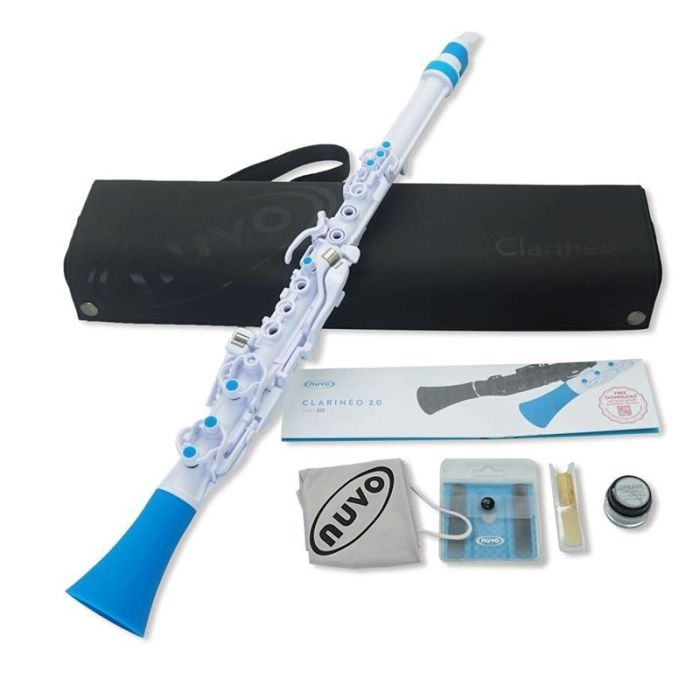 Nuvo Clarineo - White & Blue Nuvo Clarineo - White & Blue