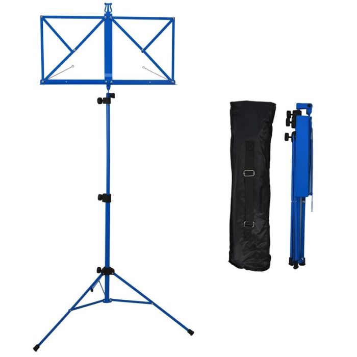 A-Star Folding Music Stand - Blue