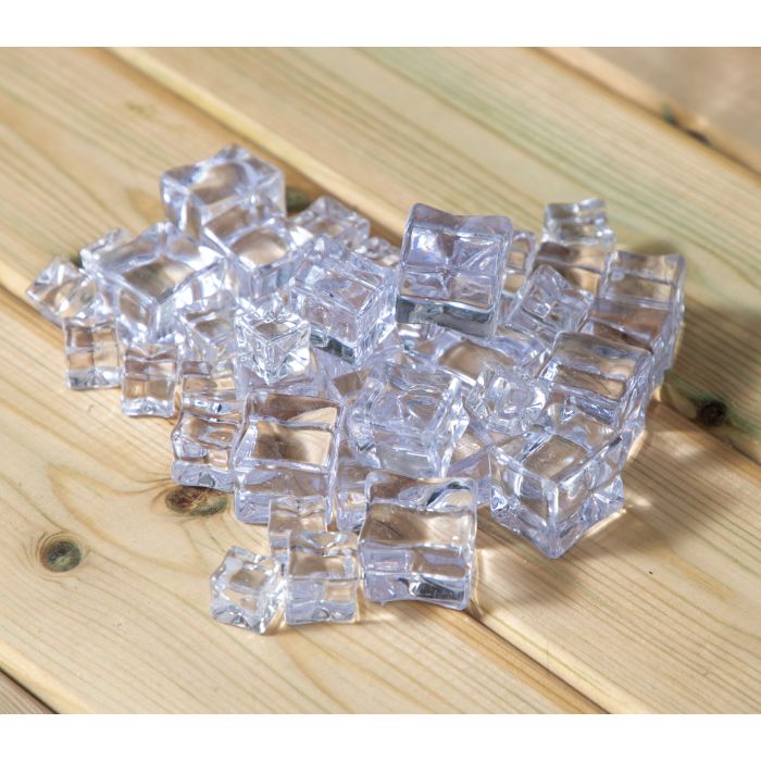 Ice Cubes - Clear Pack of 40 Ice Cubes - Clear Pack of 40
