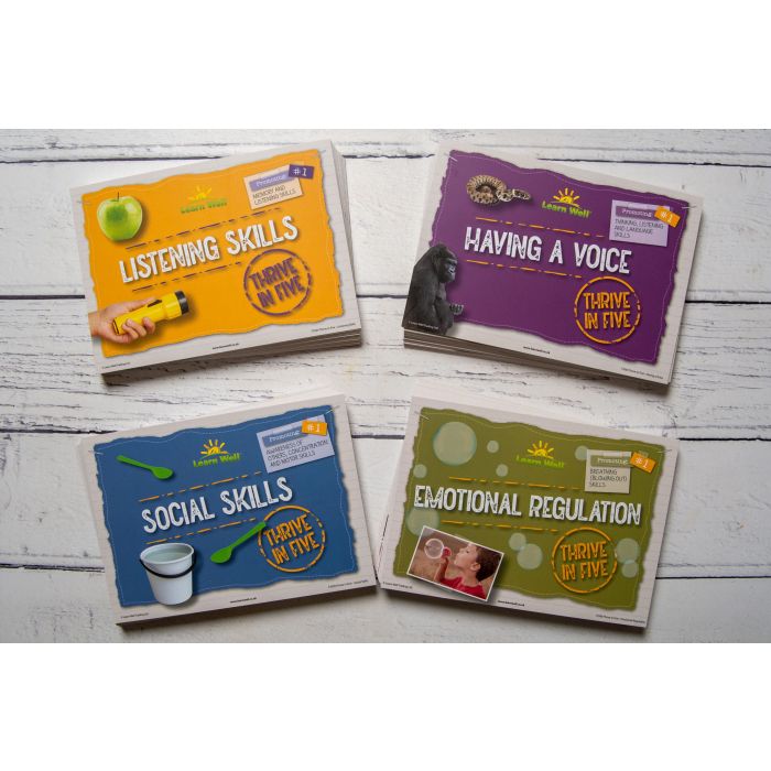 Thrive in 5 Set of 4 Cards