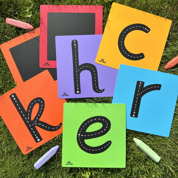 Start Big Stay Big Alphabet Chalkboards Set 2 - Small