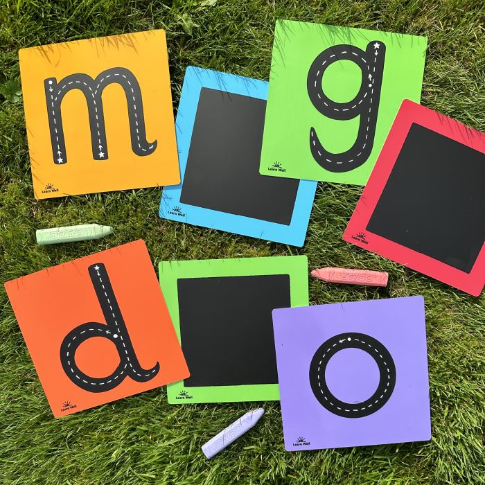 Start Big Stay Big Alphabet Chalkboards Set 3 - Small