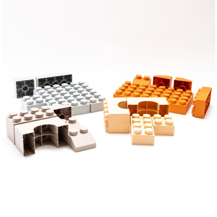 Big Bio Building Blocks - Pack of 16 Big Bio Building Blocks - Pack of 16