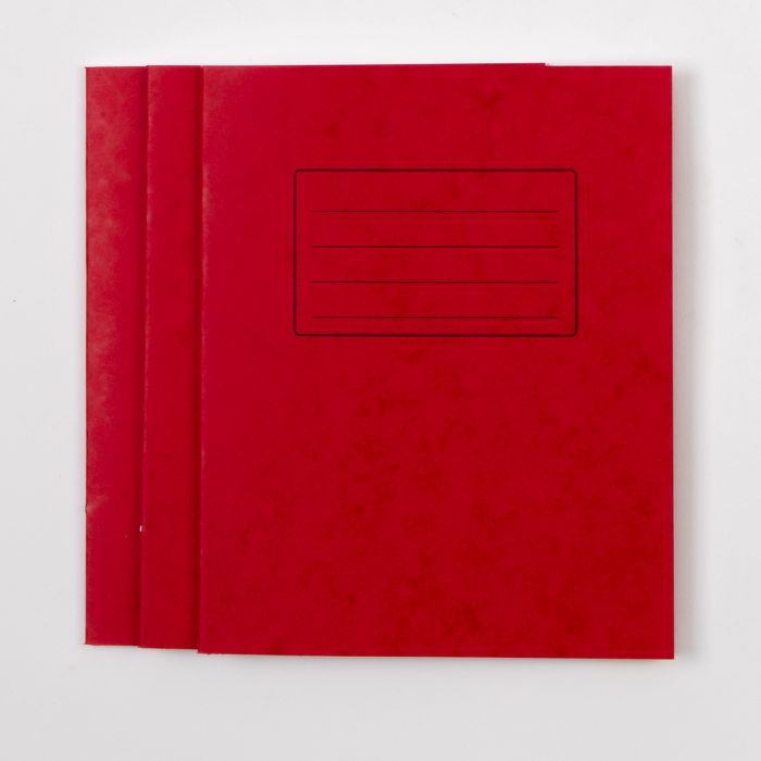 8" x 6.5" Exercise Book 48 Page- Plain