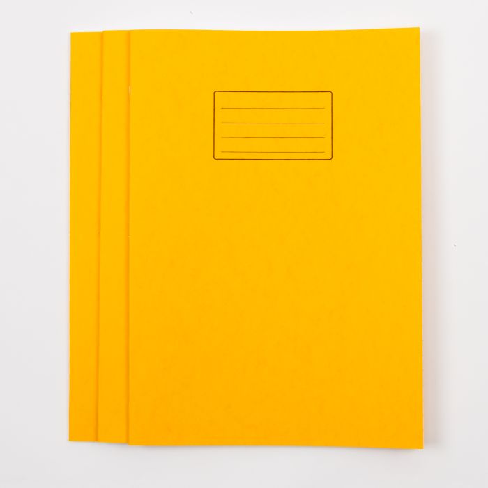 A4+ Exercise Book 48P- 12mm Ruled/Plain- Yellow - Pk50 A4+ Exercise Book 48P- 12mm Ruled/Plain- Yellow - Pk50