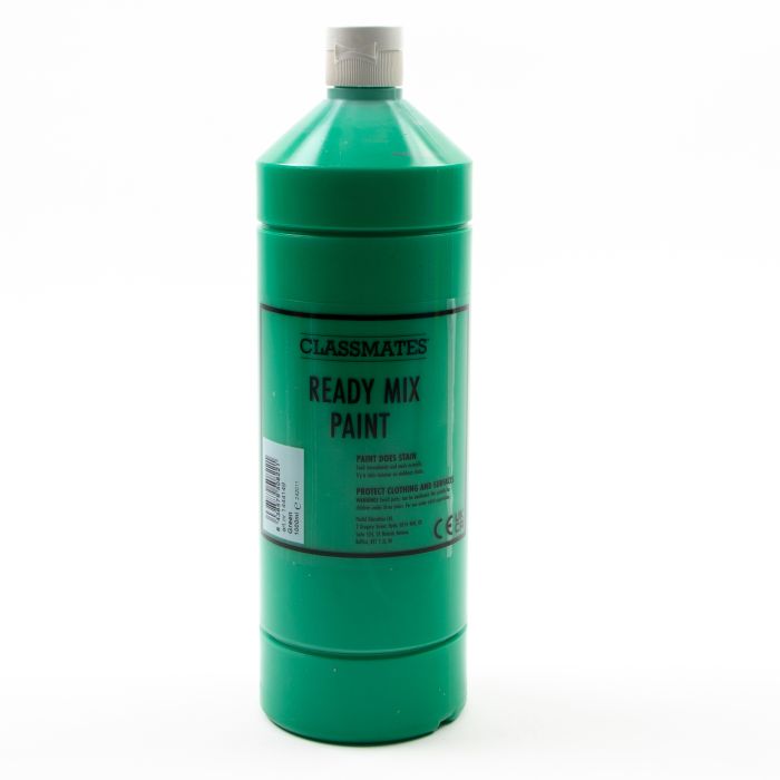 Classmates Ready Mixed Paint - Green - 1L