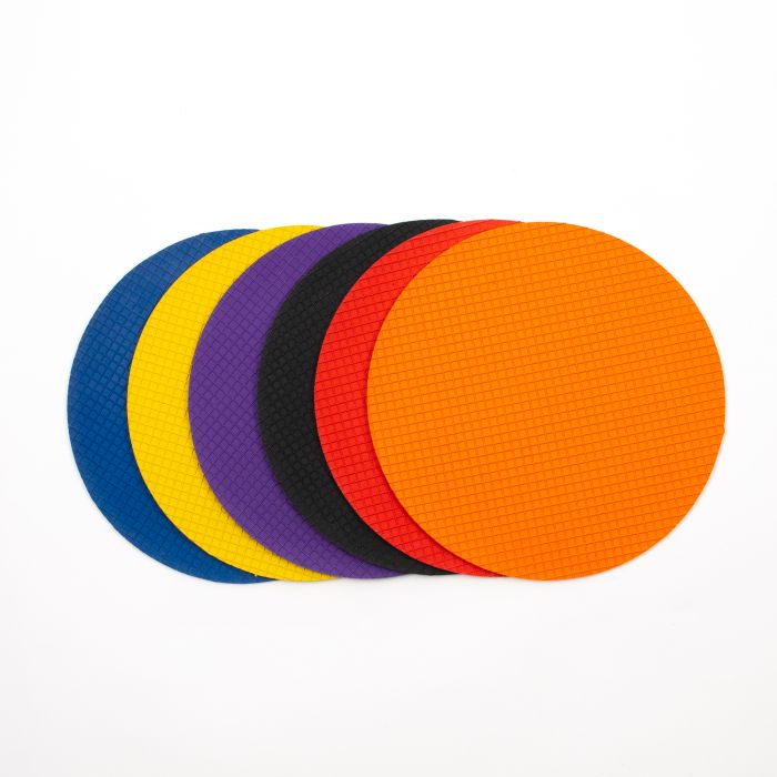 Spot Floor Markers - Assorted - 250mm - Pack of 6 Spot Floor Markers - Assorted - 250mm - Pack of 6