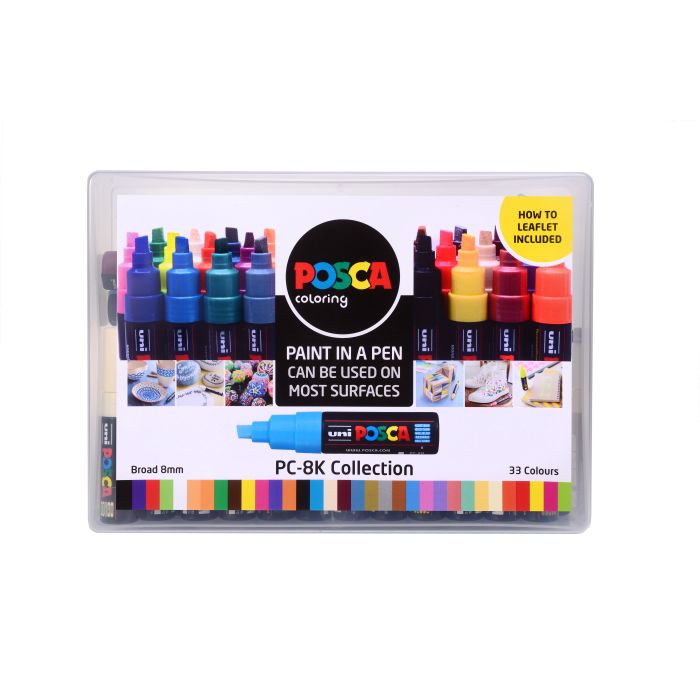 Posca Assorted Classpack PC-8K