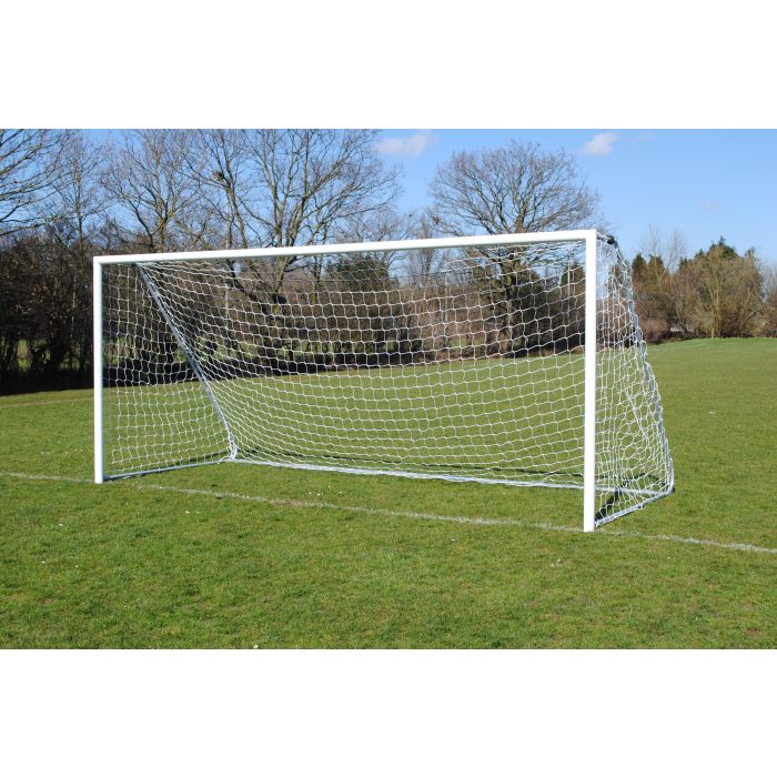 MH Lightweight Folding Football Goals - 16 x 7ft - Pair