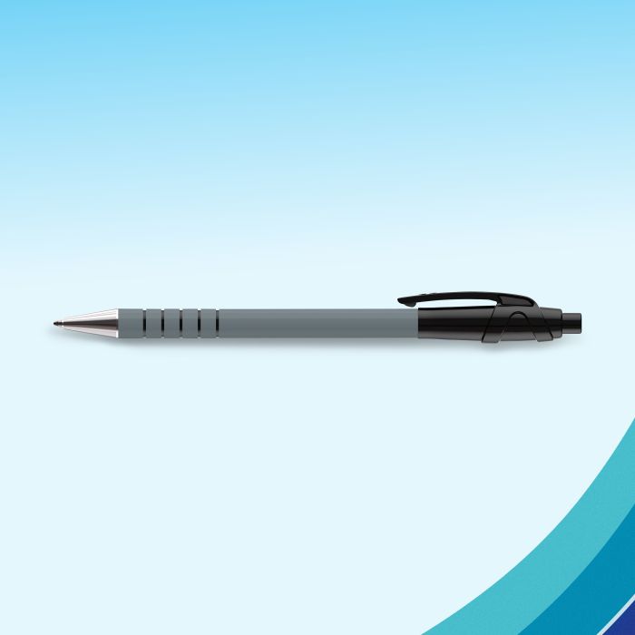 Paper Mate Flexigrip Ultra Retractable Pen- Black- Pk 5
