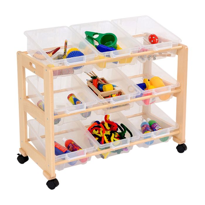 Classroom Tidy With Clear Trays - Single