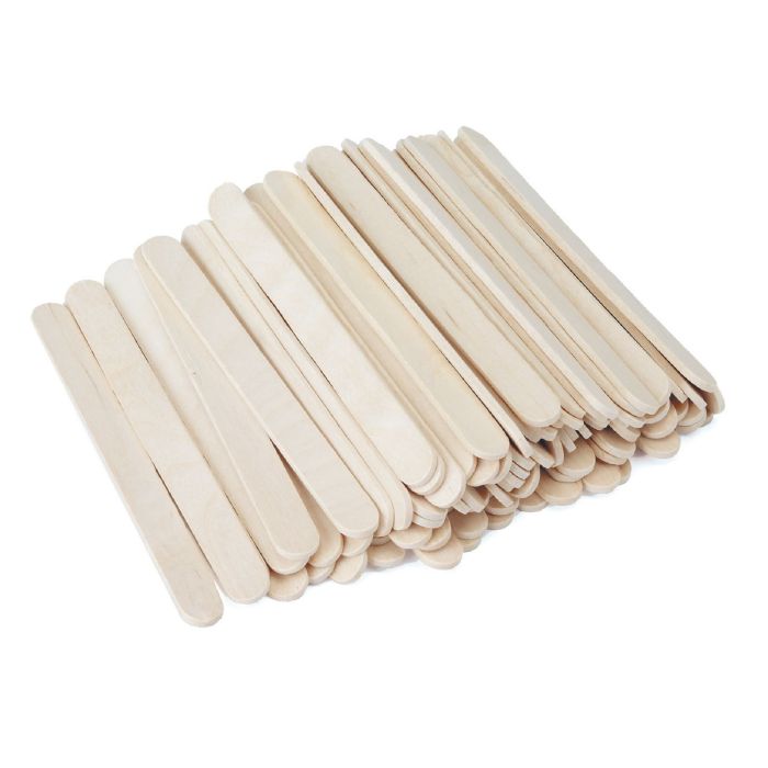 Classmates Craft Sticks Plain - Pack of 1000