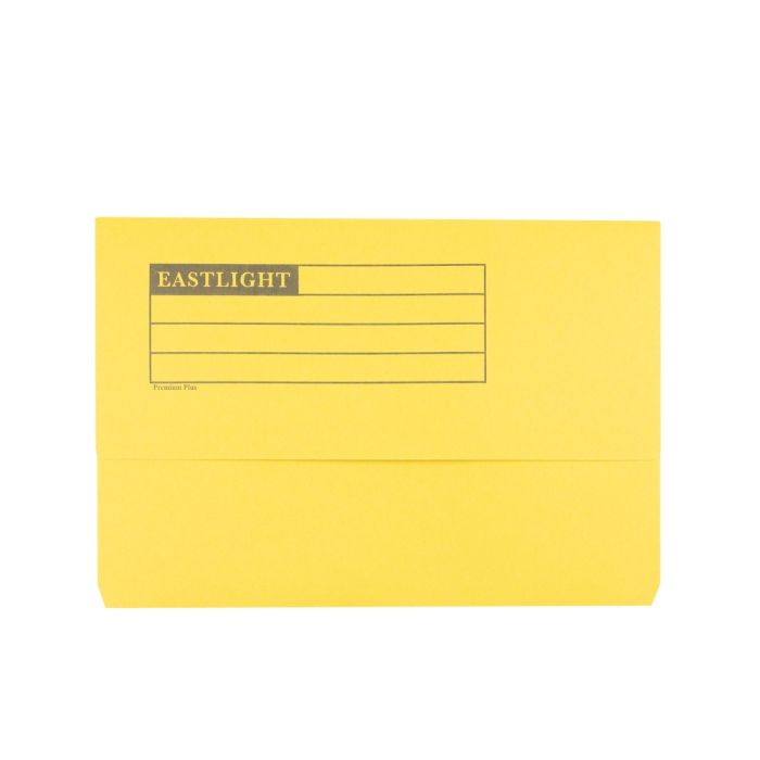 Premium Document Wallets - Yellow - Pack of 50 Premium Document Wallets - Yellow - Pack of 50